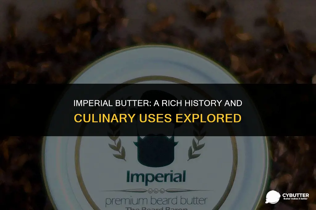 what kind of butter is imperial