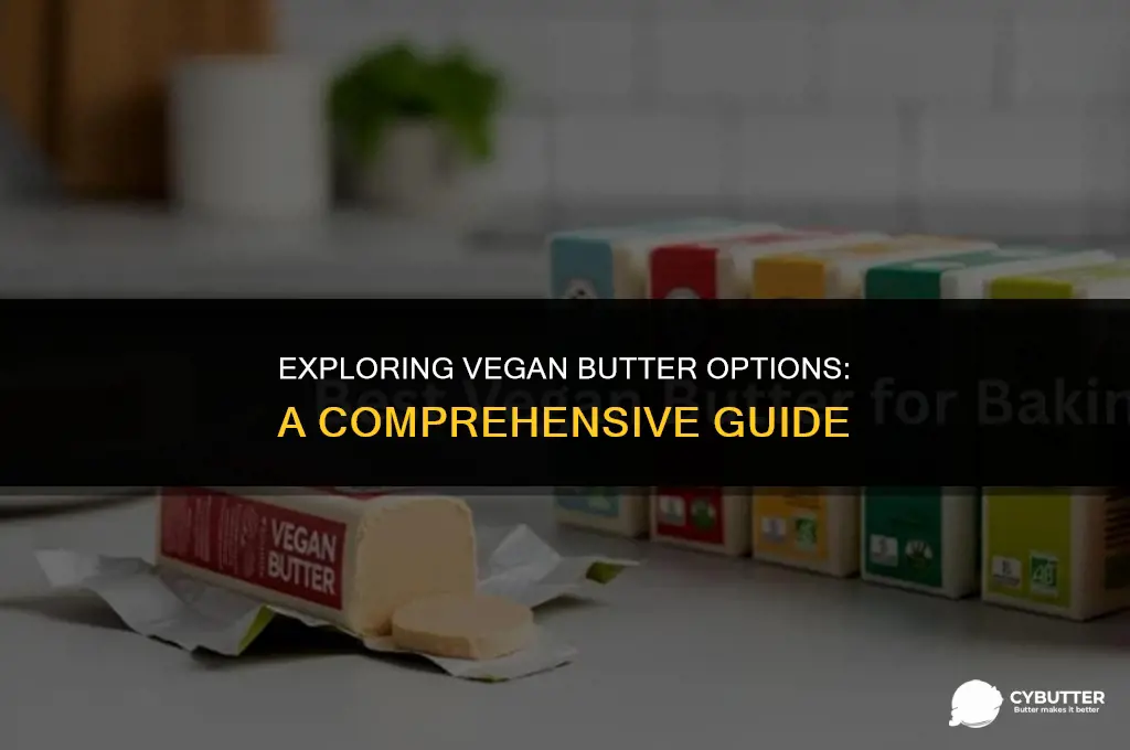 what kind of butter is vegan