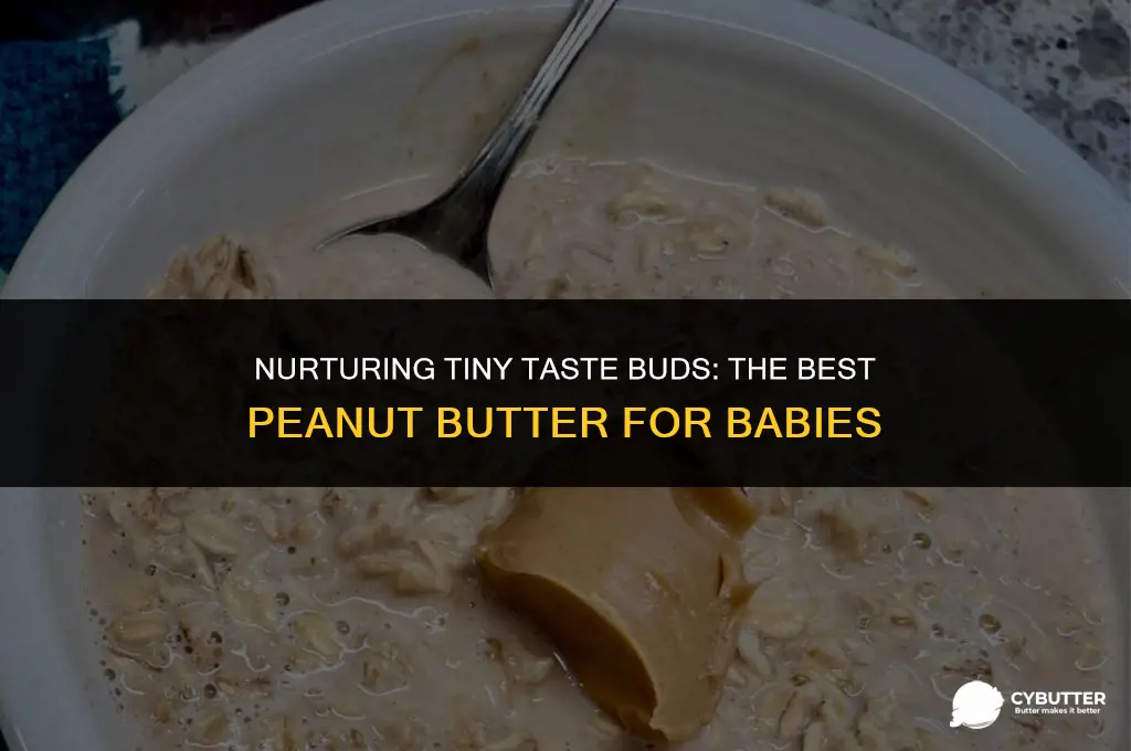 what kind of peanut butter is good for babies