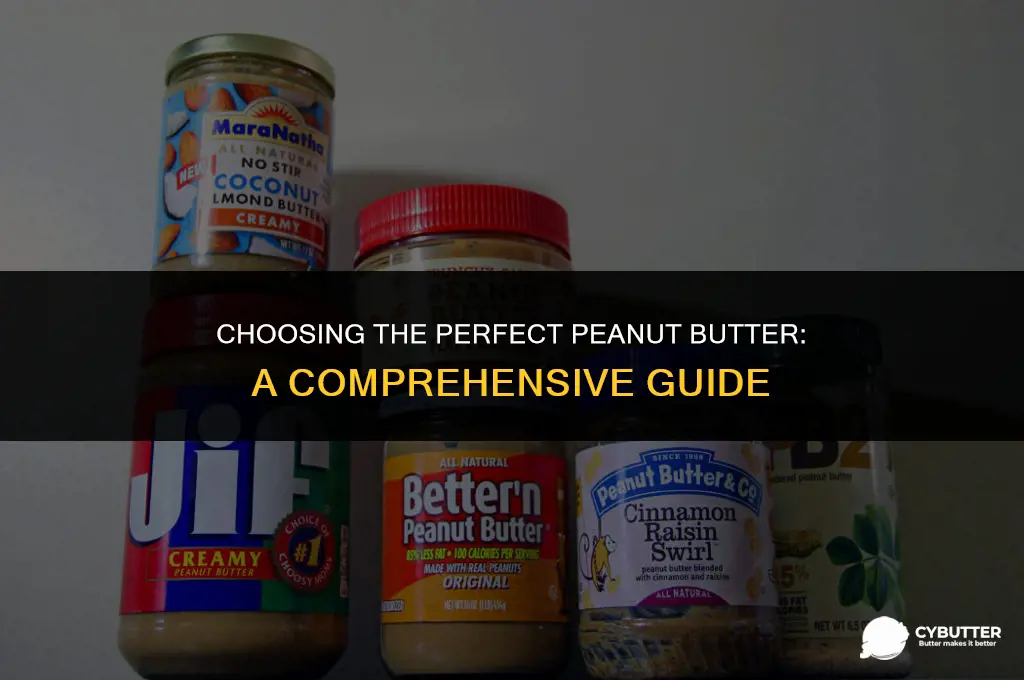 what kind of peanut butter should i buy
