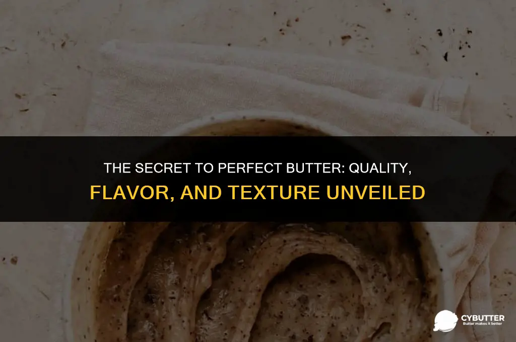 what makes a good butter