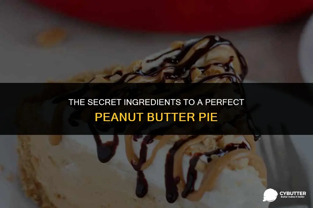 what makes a good peanut butter pie