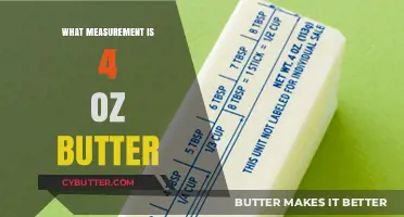 How to Measure 4 Ounces of Butter: A Simple Guide