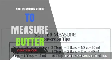 Precise Butter Measurement: A Guide to Perfect Baking Results