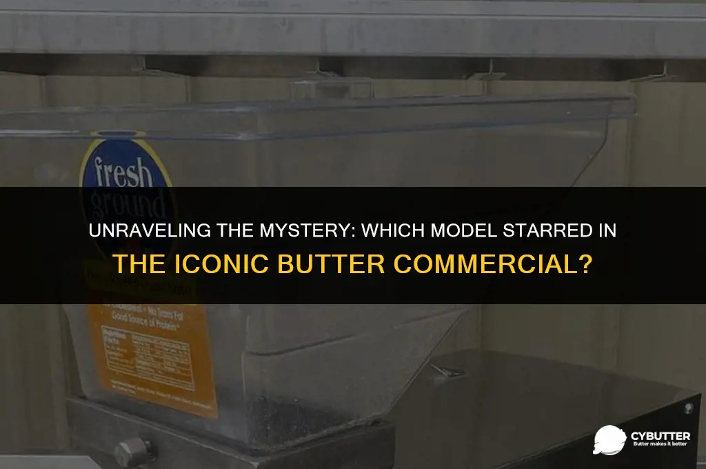 what model did the butter comercial