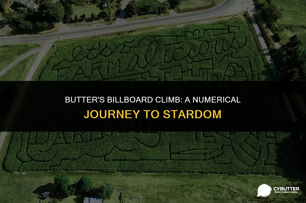 what number is butter on billboard