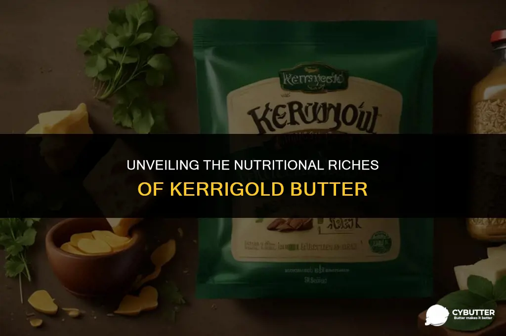 what nutients are in kerrigold butter