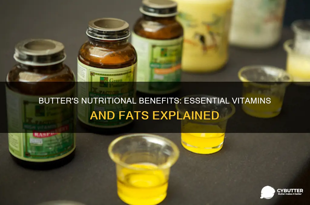 what nutients you get from butter