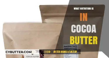 Unlocking the Nutritional Secrets of Cocoa Butter: A Comprehensive Guide