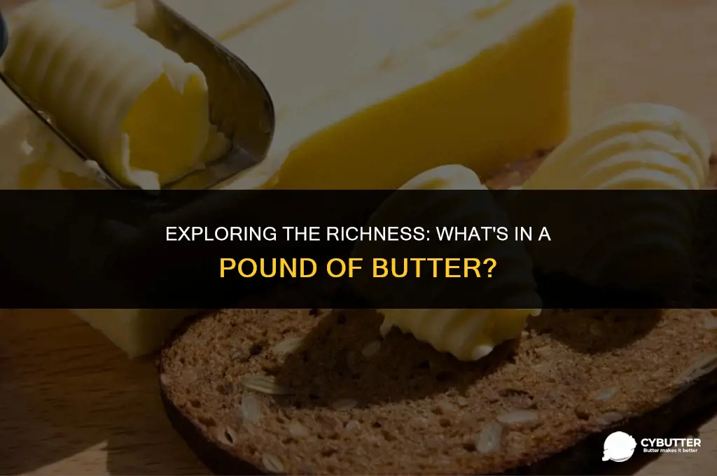 what os a lb of butter