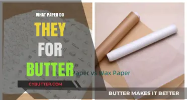 Unwrapping the Mystery: What Paper Do They Really Use for Butter?