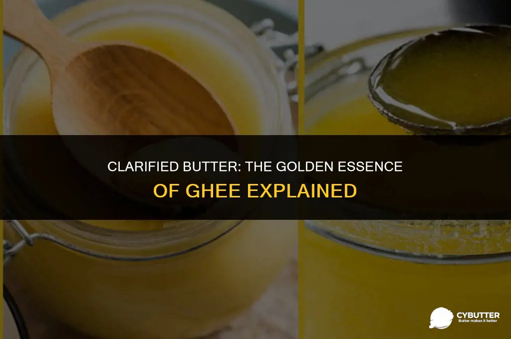 what part of butter is ghee