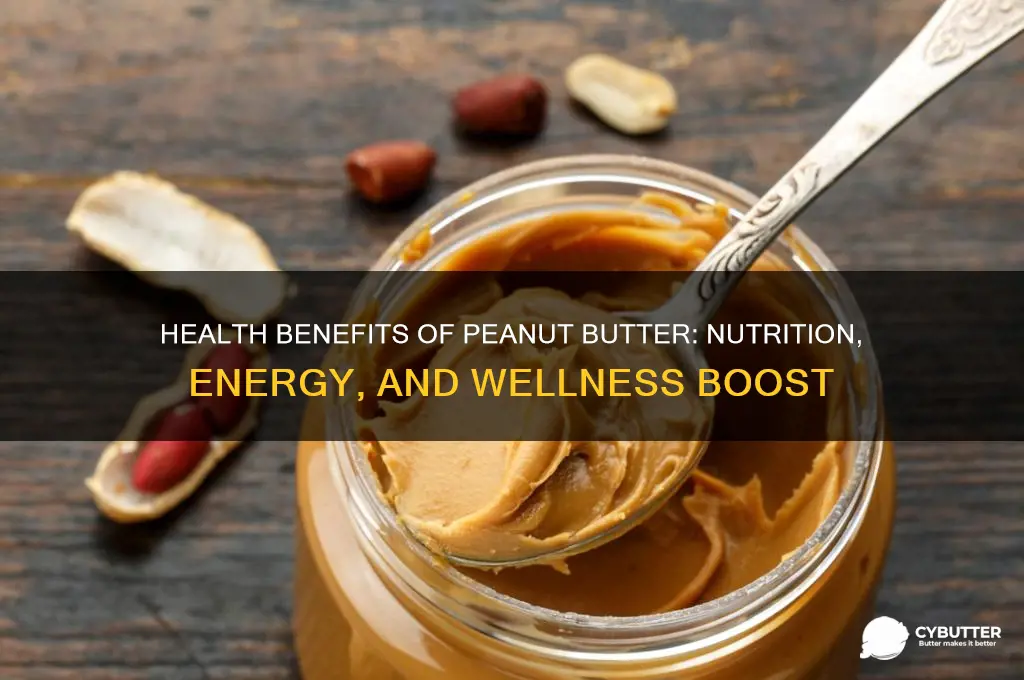 what peanut butter is good for