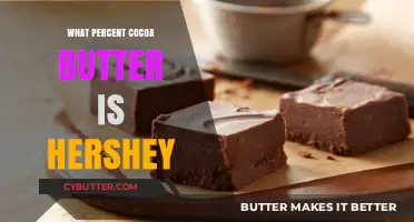 Decoding Hershey's Cocoa Butter Content: A Chocolate Lover's Guide