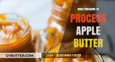 Exploring the Optimal Pressure for Processing Apple Butter