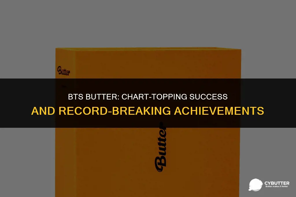 what record did bts butter break