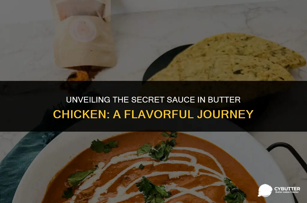 what sauce is in butter chicken