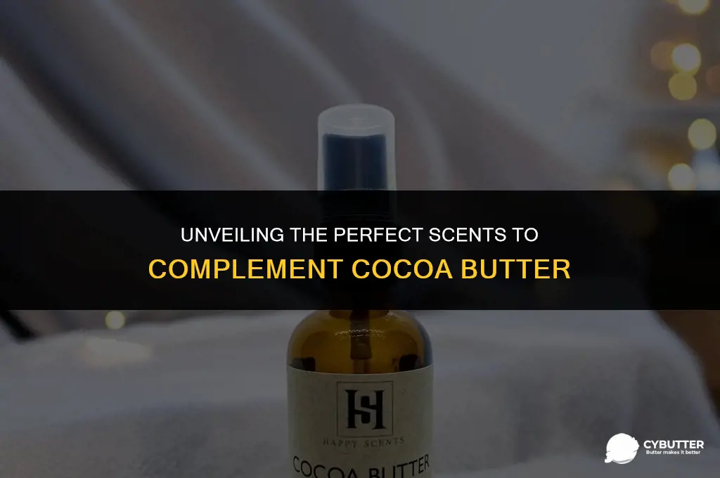 what scent goes with cocoa butter