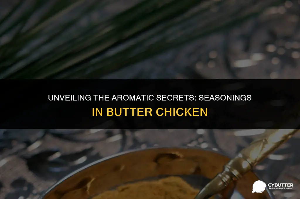 what seasonings are in butter chicken
