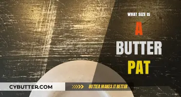 Understanding Butter Pats: A Guide to Size and Measurement