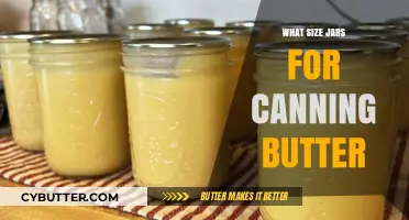 Preserving Creaminess: The Perfect Jar Size for Canning Butter