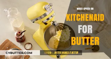 Finding the Perfect Speed for Butter on Your KitchenAid Mixer
