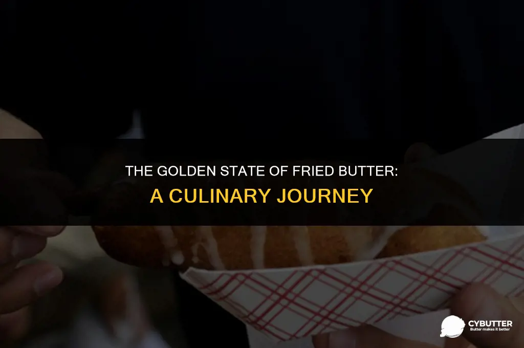 what state made fried butter famous