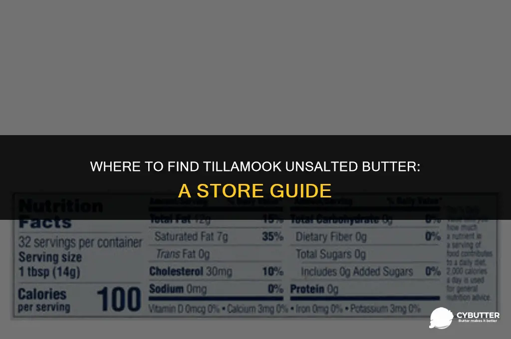 what store carries tillmook unsalted butter