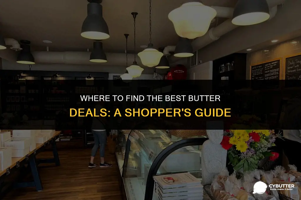 what store has butter on sale