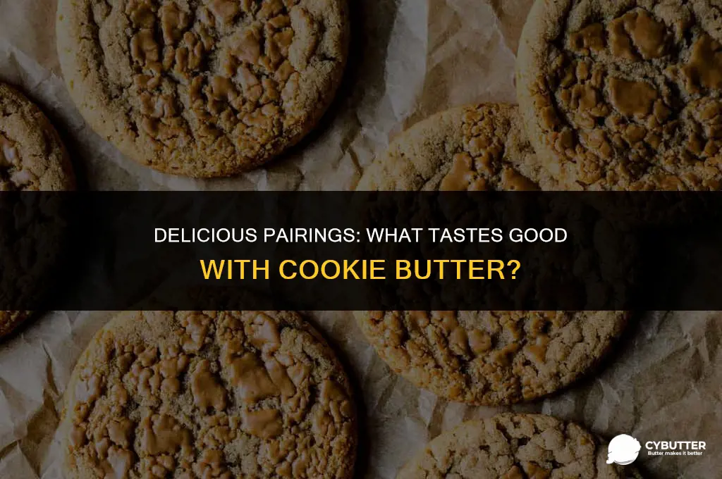 what tastes good with cookie butter