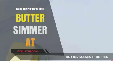 The Perfect Simmer: Unveiling Butter's Ideal Temperature Range