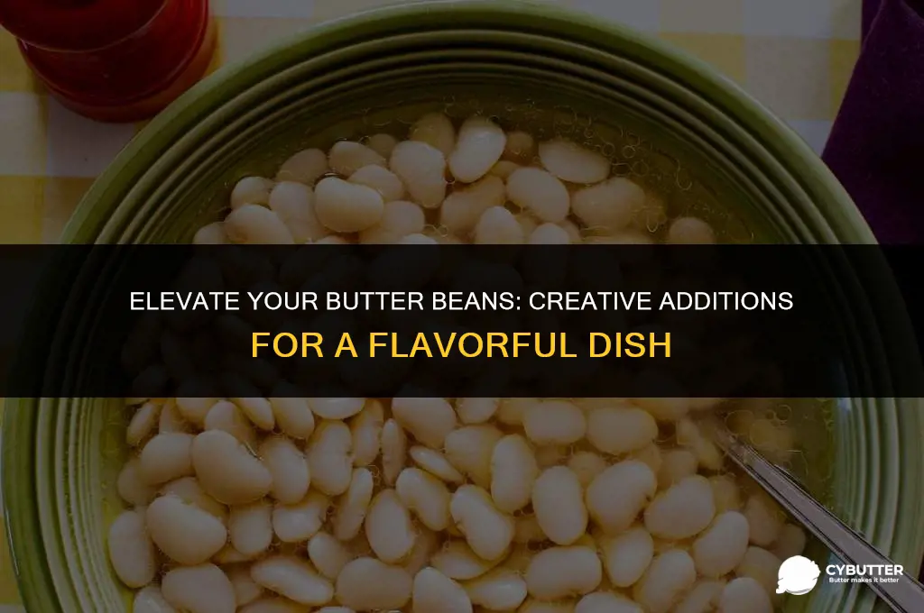 what to add to butter beans