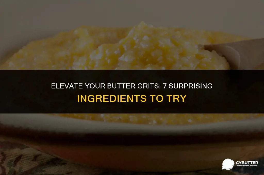 what to add to butter grits