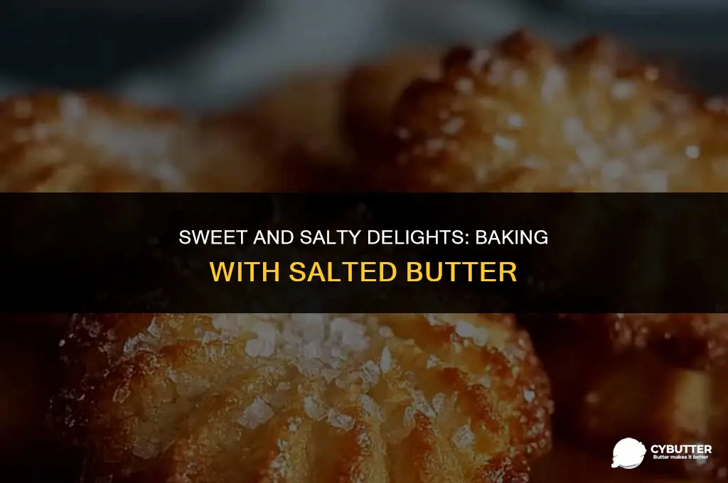 what to bake with salted butter