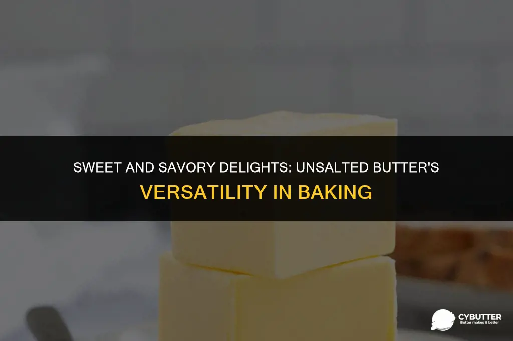 what to bake with unsalted butter