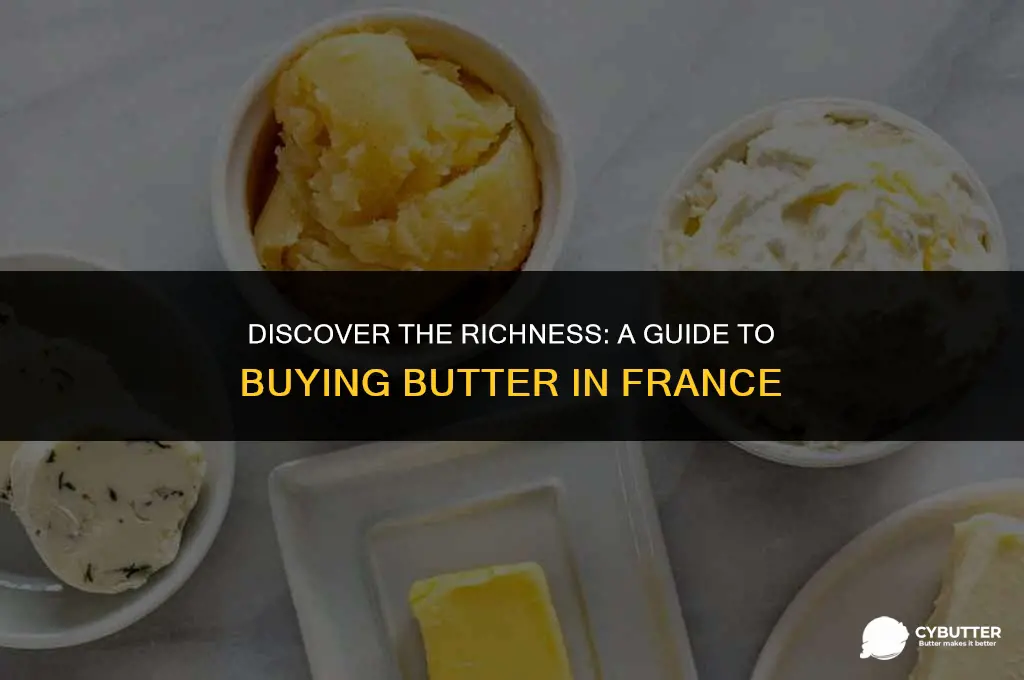 what to buy in france butter