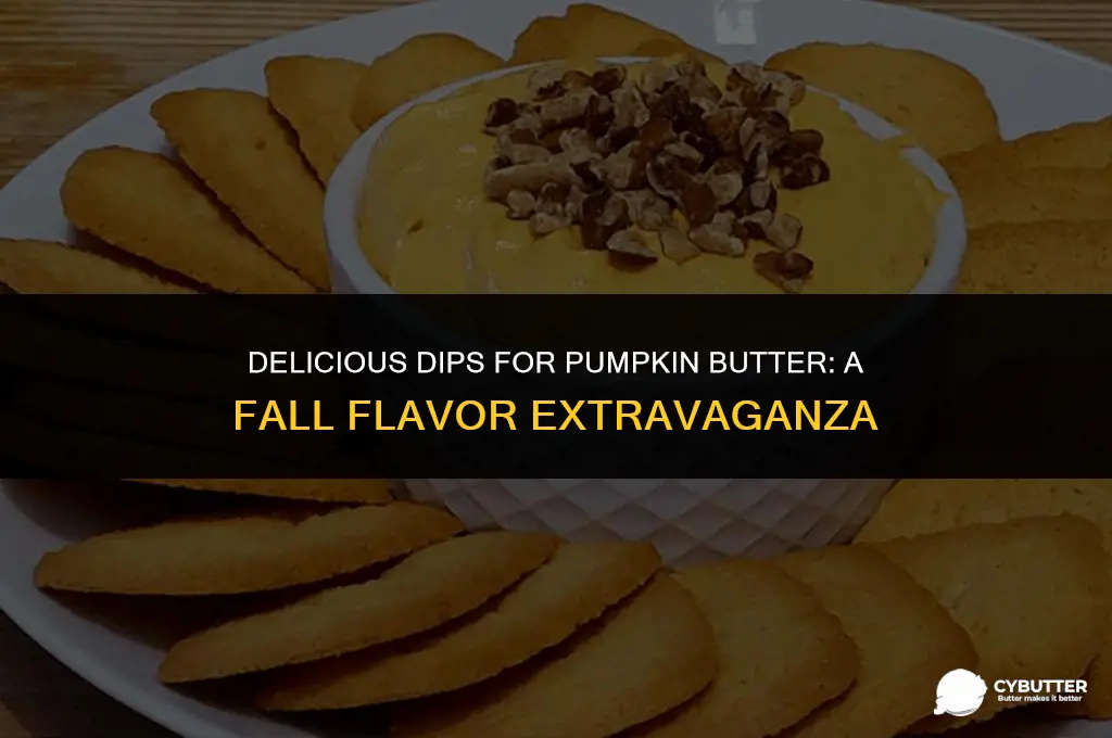 what to dip in pumpkin butter
