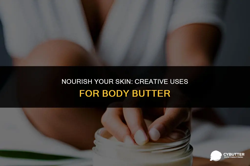 what to do with body butter