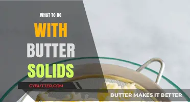 Reviving Butter Solids: Creative Ways to Use Every Last Bit