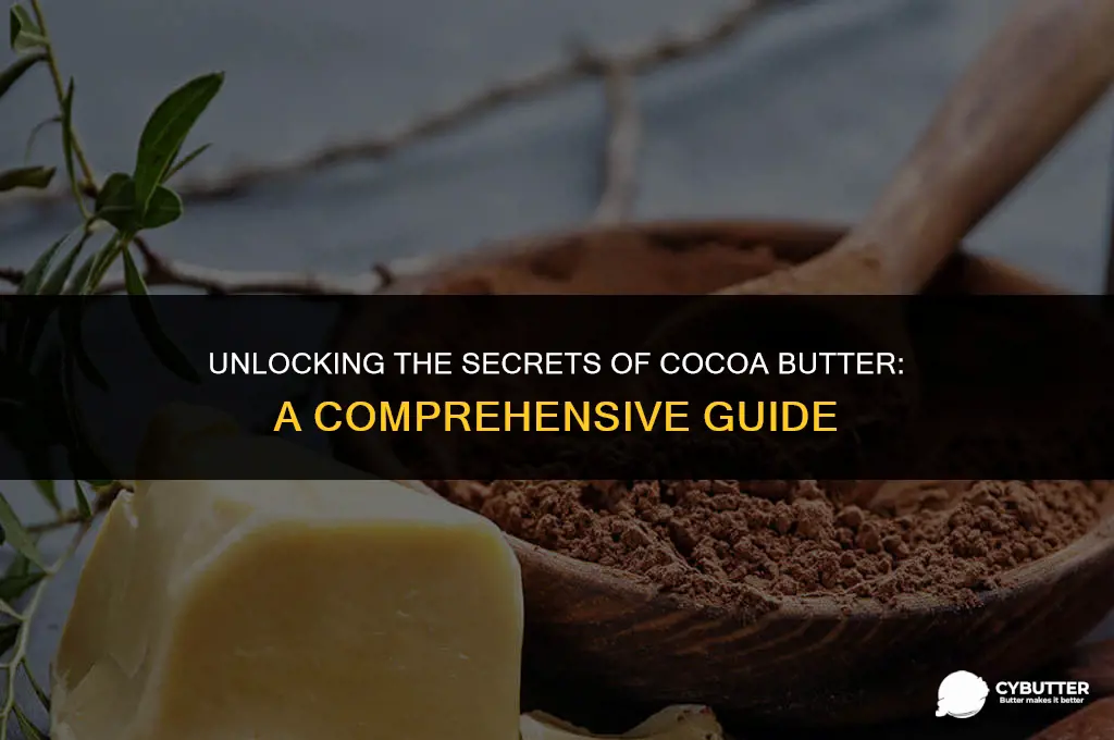 what to do with coco butter