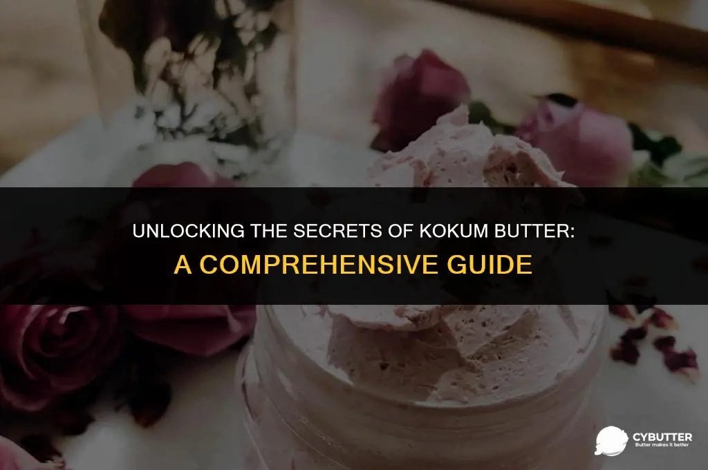 what to do with kokum butter