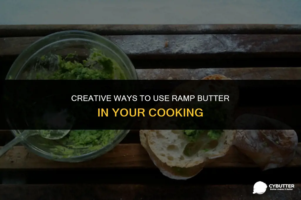 what to do with ramp butter