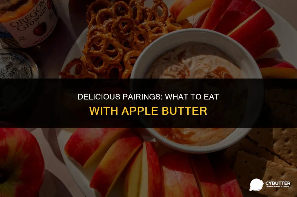 what to eat with apple butter