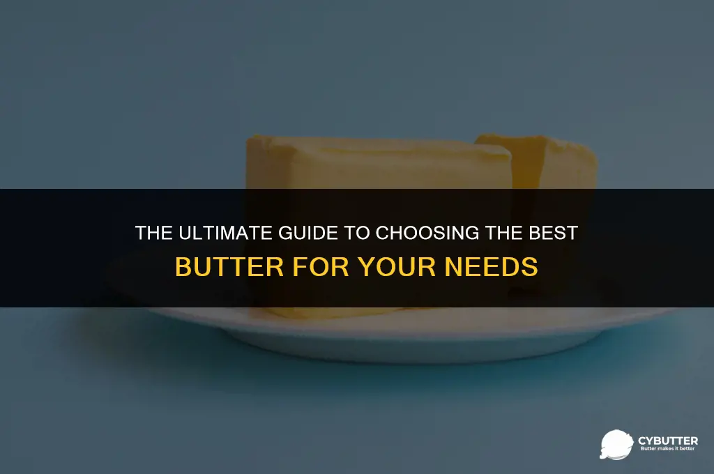 what to look for when buying butter