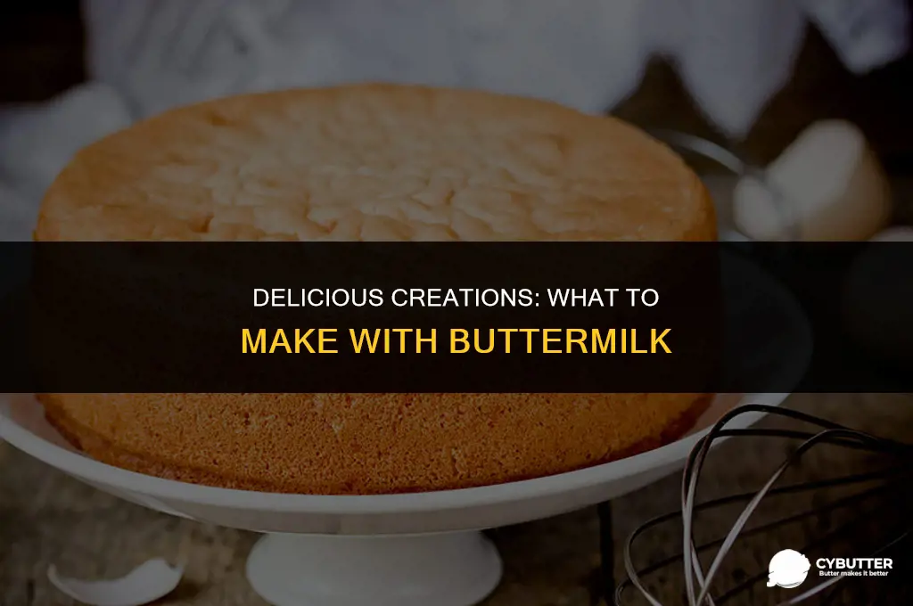 what to make with butter milk