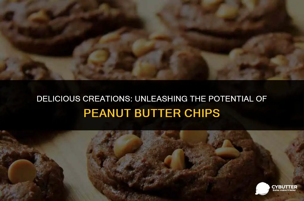 what to make with peanut butter chips