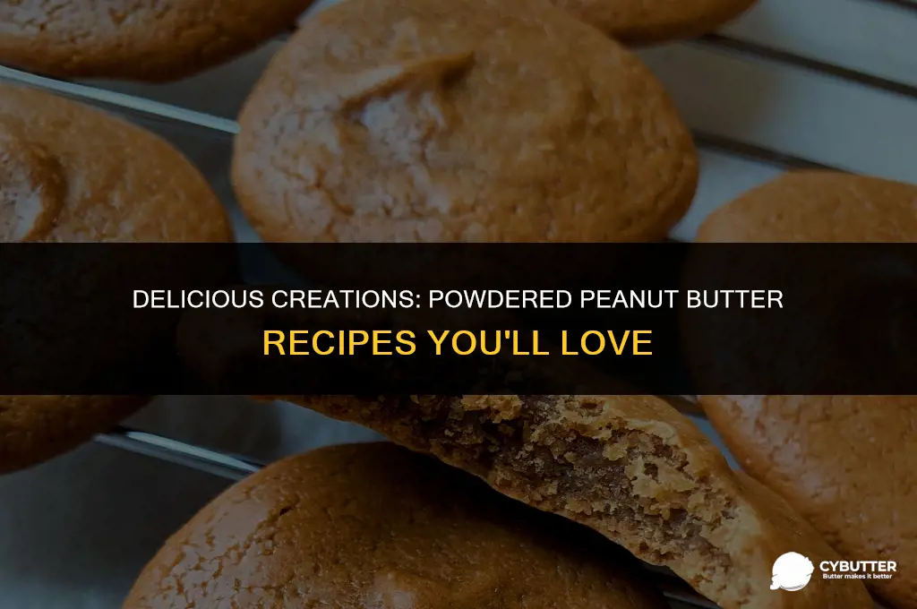 what to make with powdered peanut butter