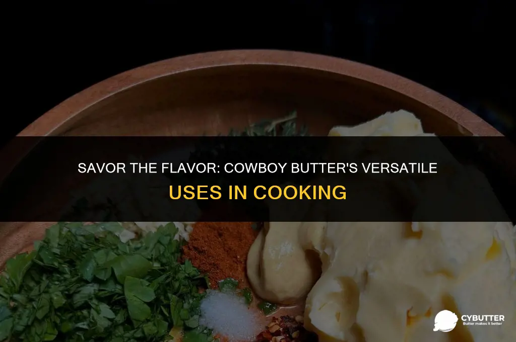 what to put cowboy butter on