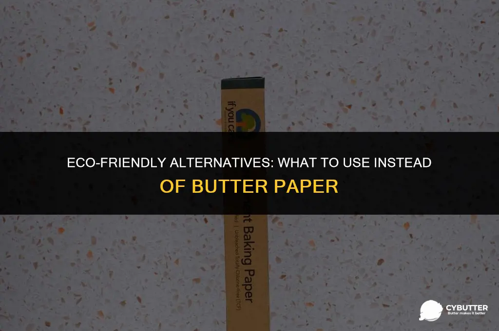 what to use instead of butter paper