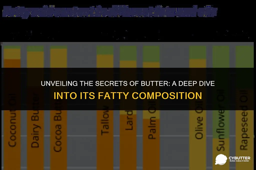 what type of fat is in butter
